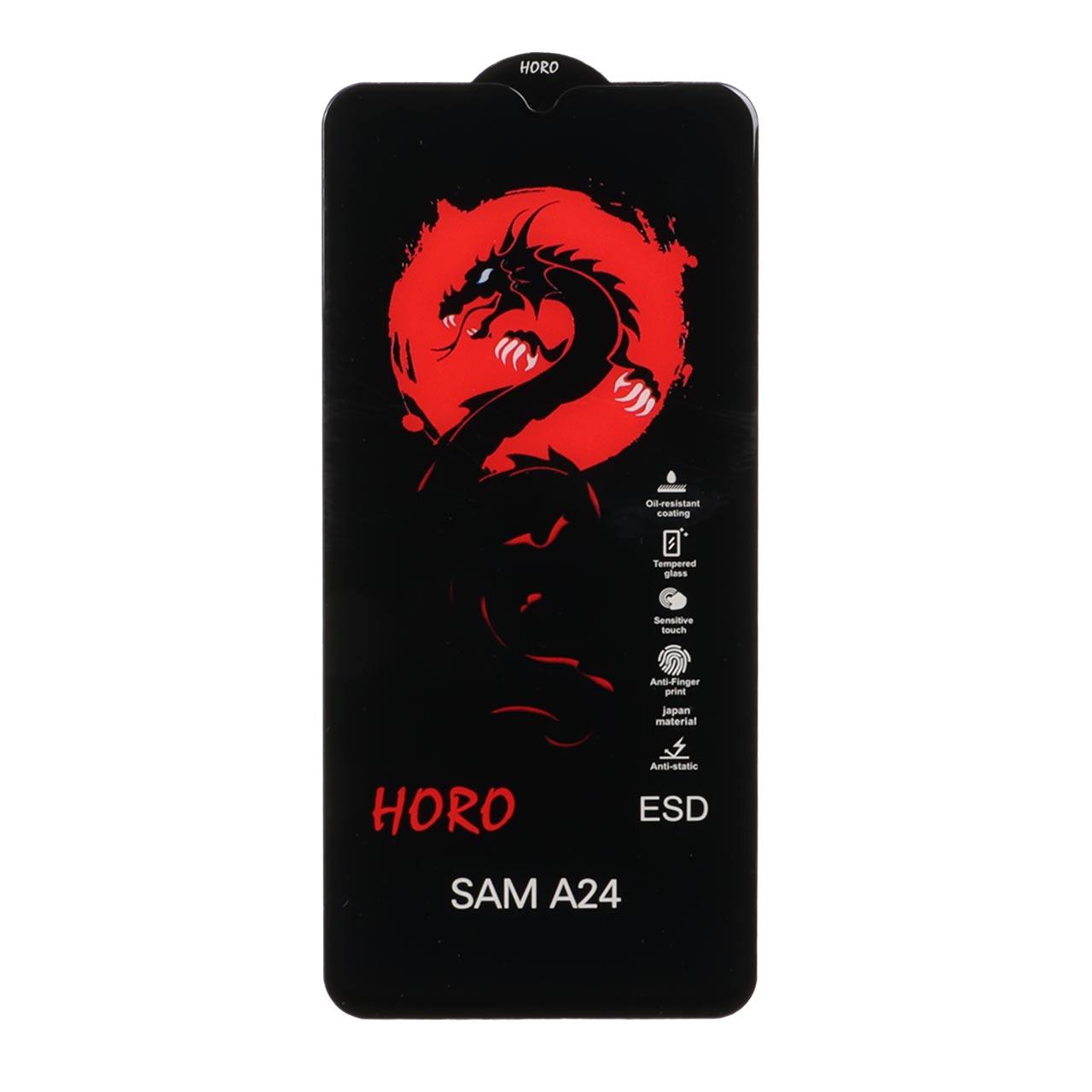 محافظ صفحه نمایش شیشه ای Full Cover ESD Horo مدل Samsung Galaxy A15 / A25 / A24 / M34 / F34